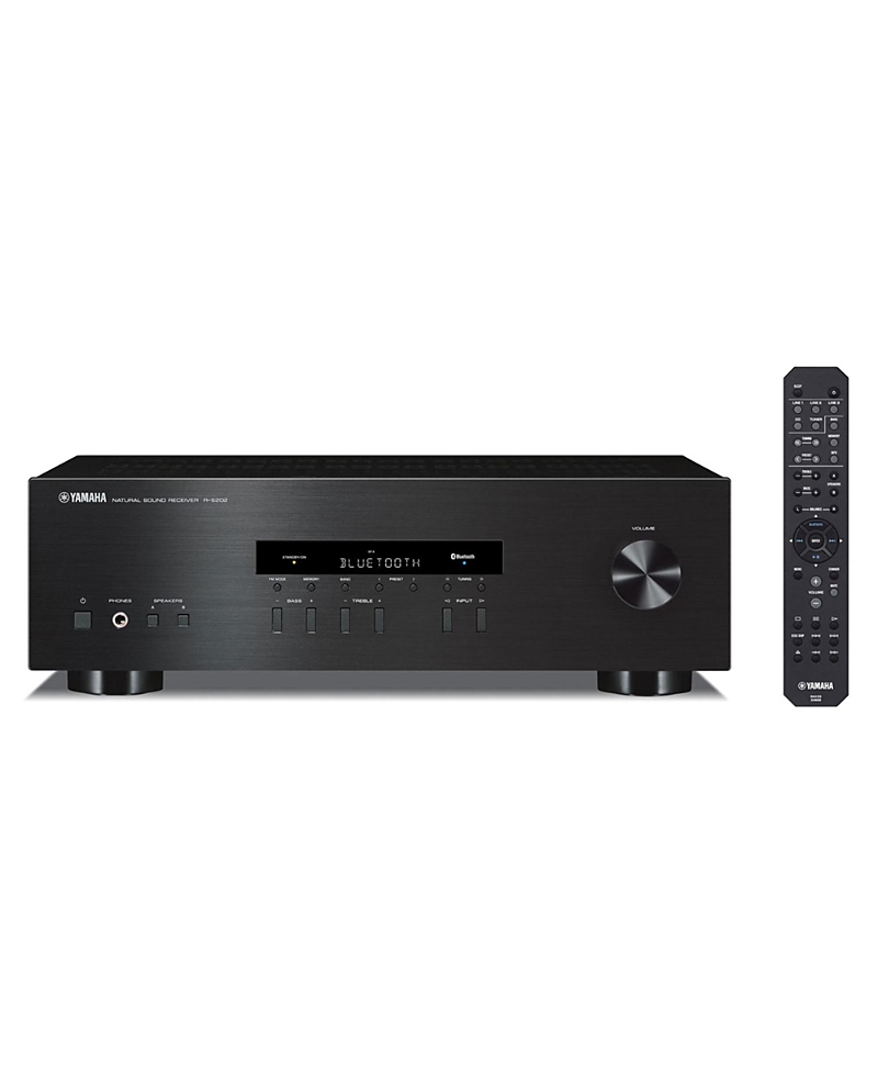 Yamaha R-s202 2-channel Home Stereo Receiver With Bluetooth In Black