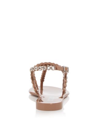 Aquazzura Women's Almost Bare Embellished Sandals