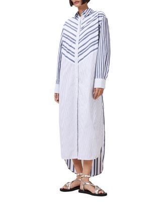 ALLSAINTS - Shannon Stripe Shirt Dress