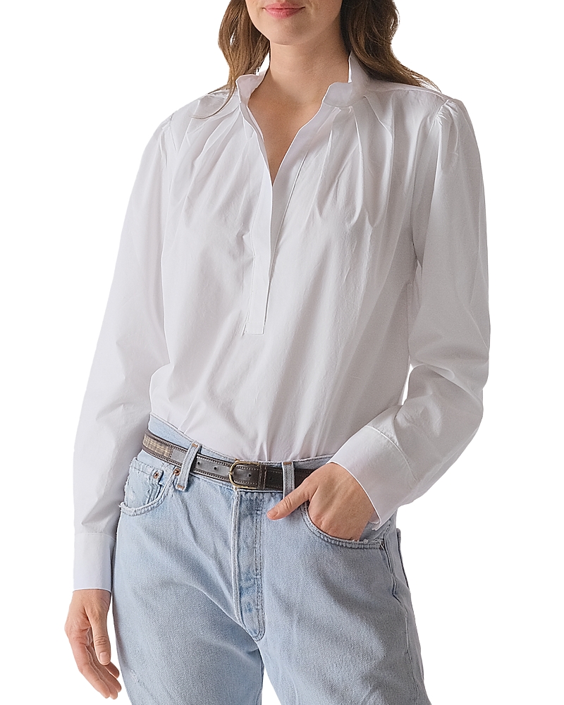 Cissa Puff Shirt In White