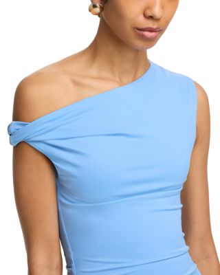 Fraise Twisted Shoulder Top