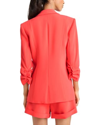 Khloe Ruched-Cuff Blazer