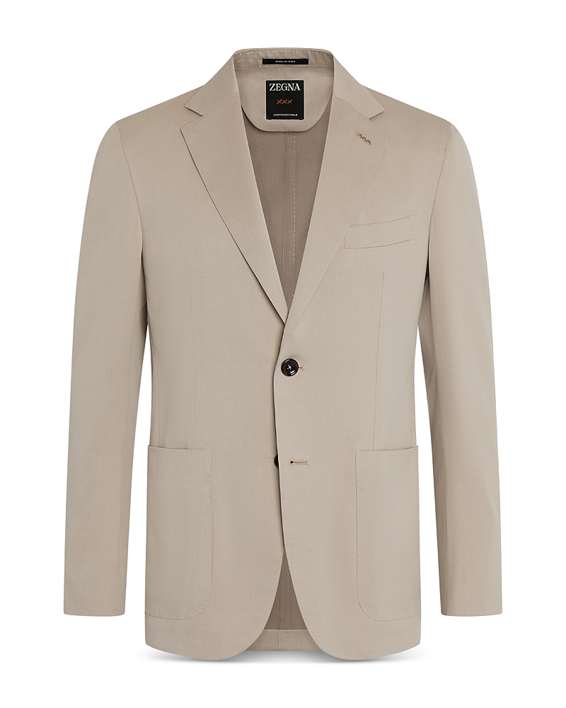 Zegna Centoventimila Cotton and Wool Jacket