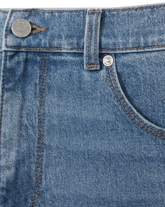 Bishopgate Straight Fit Jeans Mid Blue Wash