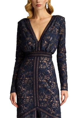  Alawa Sequin Embroidered Gown