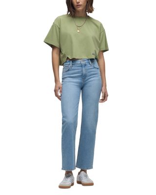 Remi High Rise Straight Leg Jeans in Americana