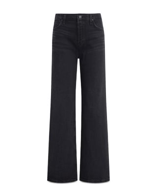 Rosie High Rise Wide Leg Jeans in in Fabulous Black