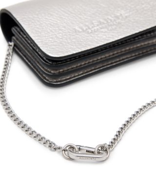 Honore Grained Card Holder Crossbody