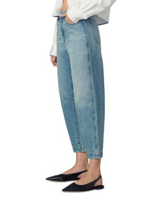 The Wilder High Rise Relaxed Barrel Jeans in Sincere