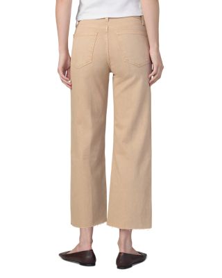 The Blake High Rise Ankle Wide Leg Jeans in Sunkissed