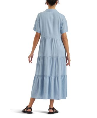 Macy Longline Linen Dress