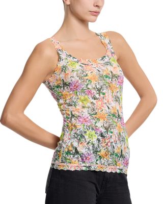 Printed Signature Lace Classic Cami