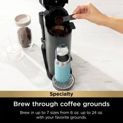 Single Serve Pods and Grounds Specialty Coffee Maker