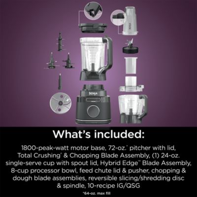Detect Kitchen System Power Blender Plus Processor Pro with BlendSense Technology