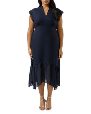 Estelle Plus - Dune Dancer Midi Dress