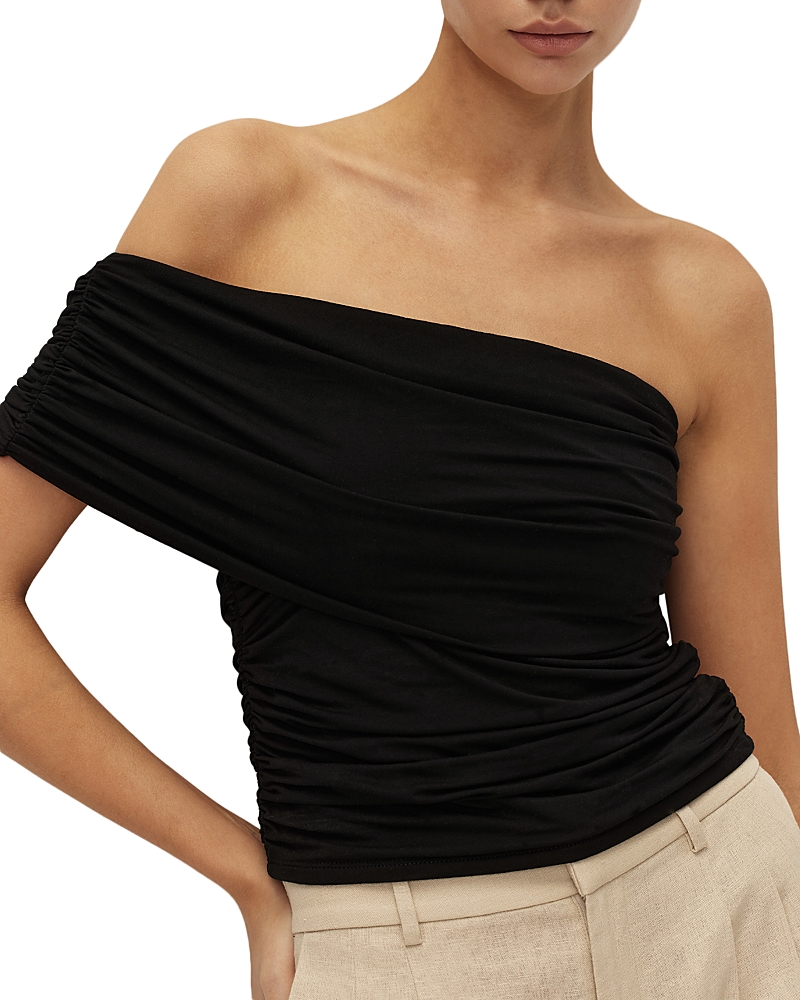 ELODIE AVA OFF-THE-SHOULDER TOP