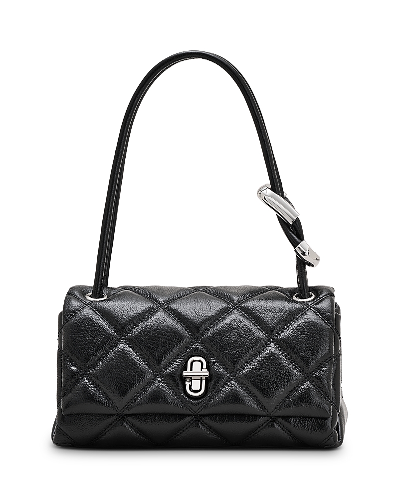 Marc Jacobs The Mini Dual Chain Shoulder Bag In Black