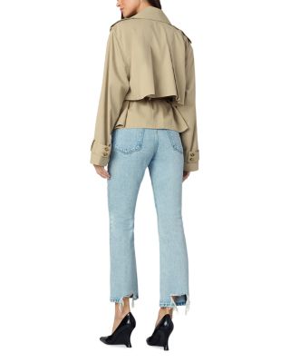 The Liz Cropped Trench Coat