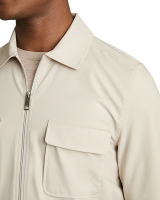 Technical Zip Front Overshirt