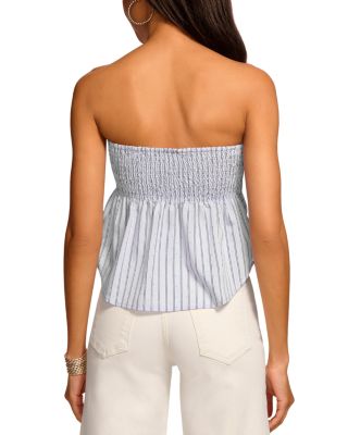 Liberty Embellished Strapless Shirt