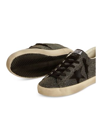 Women's Super Star Swarowski Crystal Mid Top Sneakers