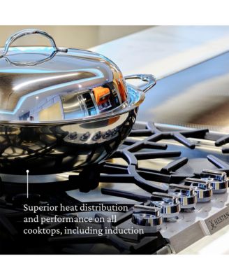 NanoBond&amp;reg; Molecular Titanium 7.5qt 14&amp;quot; Wok with Dome Lid