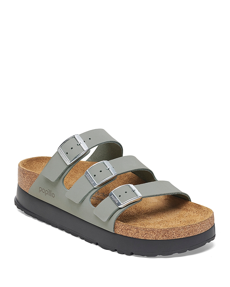 Birkenstock Women's Florida Platform Flex Nubuck Sandals