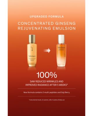 Concentrated Ginseng Rejuvenating Emulsion 4.2 oz.