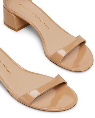 Women's Nudist Block Heel Sandals