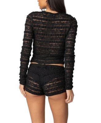Maisley Sheer Lace Top
