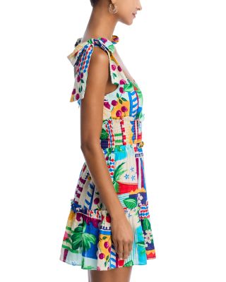 Cherry Smocked Tie Tank Dress - Exclusive 