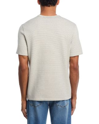 Jacquard Striped Regular Fit Tee  