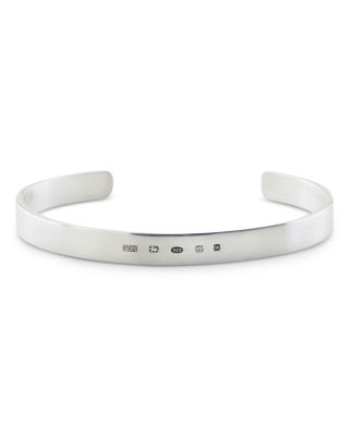 Sterling Silver Traditional Hallmark Bangle Bracelet