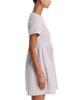 Rainbow Tweed Dress - Exclusive