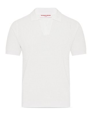 Roddy Waffle Knit Mesh Classic Fit Polo Shirt