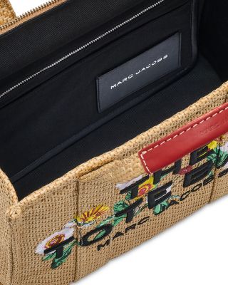 The Daisy Medium Woven Tote Bag