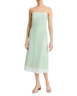 Vince - Painted Pastel Board Midi Dress