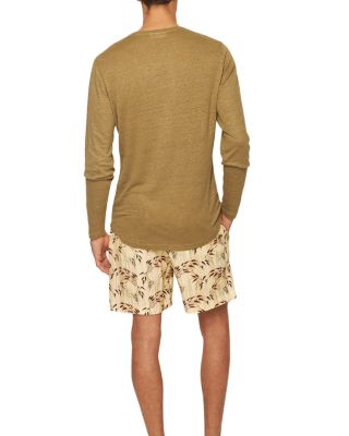 OB T Linen Long Sleeve Tee