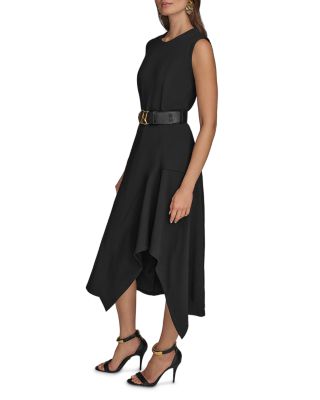 Scuba Crepe A Line Dress