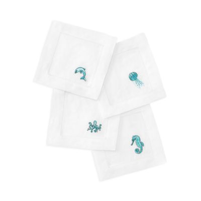 SFERRA - Amalfi Cocktail Napkins, Set of 4