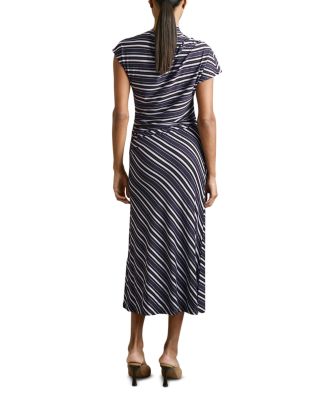 Petite Dillon Stripe Print Dress