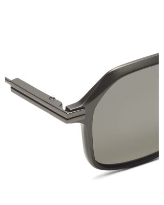 Aluminum & Metal Sunglasses, 53mm