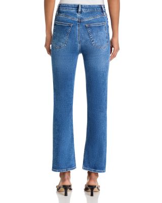 The Pencil High Rise Crop Jeans in Canals