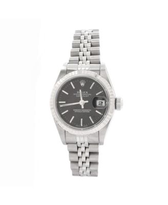 Pre-Owned Rolex - Oyster Perpetual Datejust Automatic Watch in Stainless Steel and White Gold 26mm