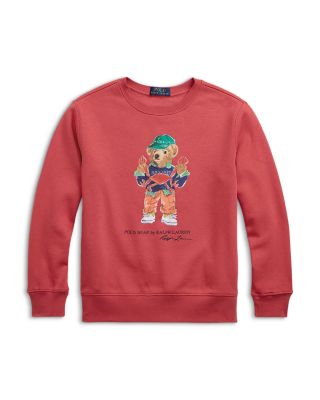Ralph Lauren - Boys' Polo Bear Fleece Sweatshirt - Big Kid