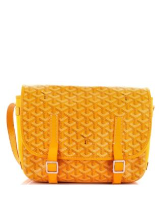 Pre-Owned Goyard - MM Belvedere Messenger Bag Coated Canvas