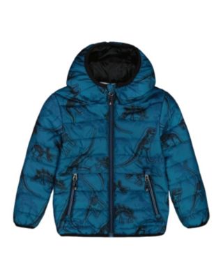 Deux par Deux - Boys' Printed Quilted Mid-Season Jacket - Little Kid
