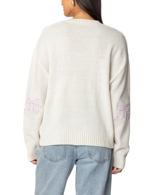 Rutie Bow Patch Sweater