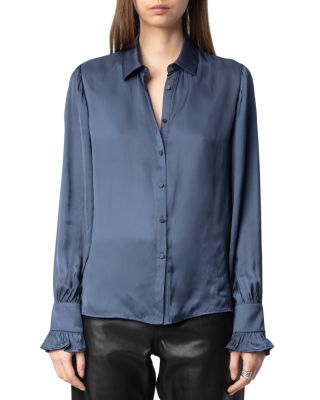 Thely Satin Blouse