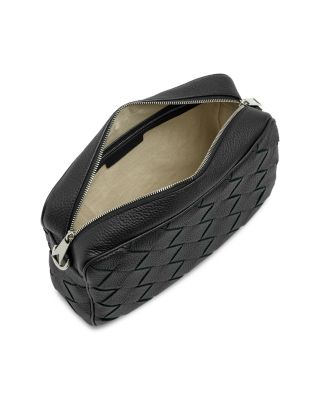 Medium Intrecciato Leather Crossbody Bag